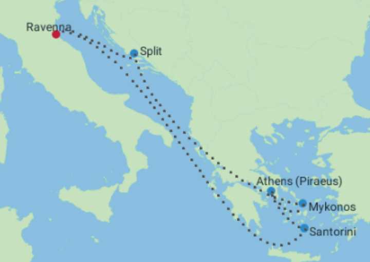 Crucero de 8 días desde Ravenna (Italia) a bordo del Brilliance of the Seas 2027 Royal Caribbean International