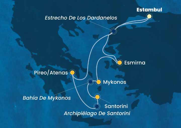 Crucero de 7 días desde Estambul (Turquía) a bordo del Costa Fortuna mayo 2026 Costa Cruceros