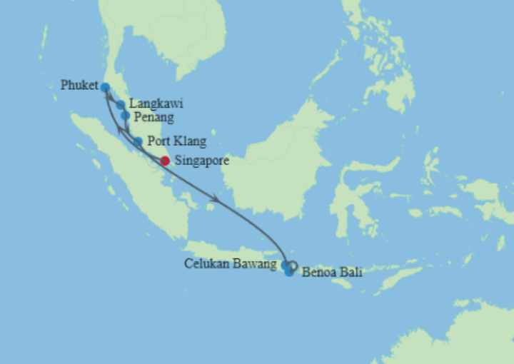 Crucero de 13 días desde Singapur a bordo del Celebrity Millennium 2026 2027 Celebrity Cruises