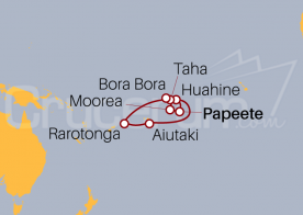 Itinerario Crucero Polinesia Francesa II
