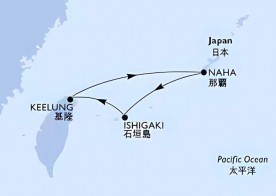 Crucero de 5 días desde Naha (Japón) a bordo del MSC Bellissima noviembre, diciembre 2025 MSC Cruceros