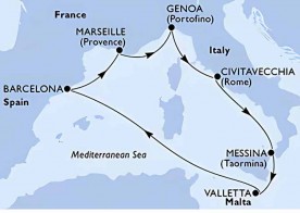 Crucero de 8 días desde Barcelona a bordo del MSC World Europa 2025 - 2026 MSC Cruceros