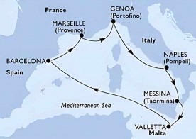 Crucero de 8 días desde Barcelona a bordo del MSC World Europa 2026 MSC Cruceros