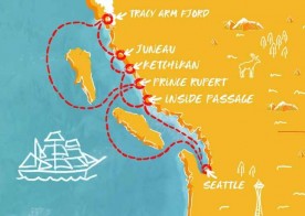 Crucero de 8 días desde Seattle (Washington) a bordo del Brilliant Lady mayo - agosto 2026