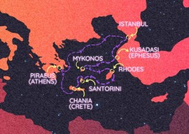 Crucero de 12 días desde Pireo (Atenas) a bordo del Scarlet Lady junio 2026 Virgin Voyages