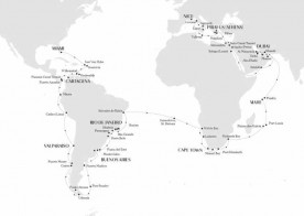 Crucero de 135 días desde Miami (EEUU) a bordo del Silver Shadow enero 2028 Silversea