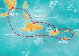 Crucero de 9 días desde Miami (EEUU) a bordo del Brilliant Lady 2025 2026 Virgin  Voyages