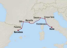 Crucero de 8 días desde Barcelona a bordo del Allura octubre 2026 Oceania Cruises