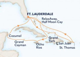 Crucero de 8 días desde Fort Lauderdale (Miami) a bordo del Nieuw Statendam enero febrero marzo 2027 Holland America Line