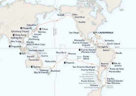 Crucero de 134 días desde Fort Lauderdale (Miami) a bordo del Volendam enero 2026