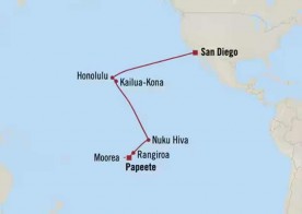 Crucero de 17 días desde San Diego (EEUU) a bordo del Oceania Vista marzo 2026 Oceania Cruises