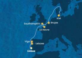 Crucero de 10 días desde Lisboa a bordo del Costa Diadema mayo 2026 Costa Cruceros