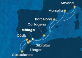 Crucero de 12 días desde Málaga a bordo del Costa Diadema octubre 2026 Costa Cruceros