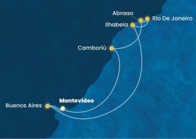 Crucero de 10 días desde Montevideo a bordo del Costa Favolosa diciembre 2025 Costa Cruceros