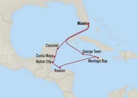 Crucero de 15 días desde Miami a bordo del Allura diciembre 2025 Oceania Cruises