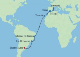 Crucero de 18 días desde Buenos Aires (Argentina) a bordo del Celebrity Equinox marzo 2026 Celebrity Cruises