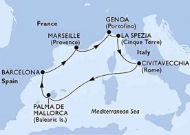 Crucero de 8 días desde Barcelona a bordo del MSC World Europa 2027 MSC Cruceros