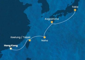 Crucero de 15 días desde Hong Kong (China) a bordo del Costa Serena diciembre 2025 enero 2026 Costa Cruceros