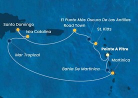 Crucero de 8 días desde Guadalupe (Pointe-à-Pitre) a bordo del Costa Fascinosa diciembre 2025 Costa Cruceros