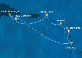 Crucero de 8 días desde Guadalupe (Pointe-à-Pitre) a bordo del Costa Fascinosa diciembre 2025 Costa Cruceros