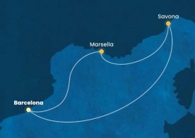 Crucero de 4 días desde Barcelona a bordo del Costa Fascinosa 2026 Costa Cruceros