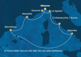 Crucero de 8 días desde Génova (Italia) a bordo del Costa Toscana diciembre 2025 Costa Cruceros