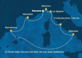 Crucero de 8 días desde Savona (Italia) a bordo del Costa Toscana