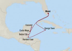 Crucero de 10 días desde Miami (EEUU) a bordo del Oceania Nautica diciembre 2025 Oceania Cruises