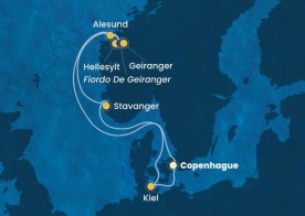 Crucero de 8 días desde Copenhague (Dinamarca) a bordo del Costa Diadema 2026 Costa Cruceros