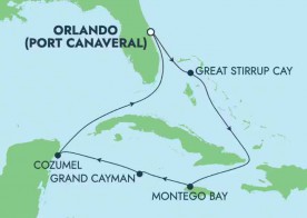 Crucero de 8 días desde Cabo Cañaveral (Orlando) a bordo del Norwegian Prima diciembre 2025 Norwegian Cruise Line