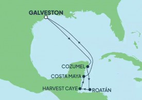 Crucero de 8 días desde Galveston, Texas a bordo del Norwegian Viva diciembre 2025 Norwegian Cruise Line