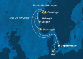 Crucero de 8 días desde Copenhague (Dinamarca) a bordo del Costa Diadema 2026 Costa Cruceros