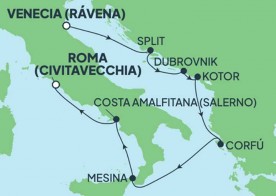 Crucero de 8 días desde Ravenna (Italia) a bordo del Norwegian Gem 2026 Norwegian Cruise Line