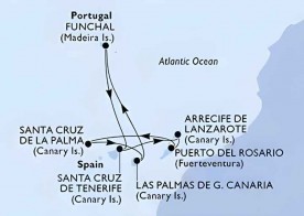 Crucero de 8 días desde Santa Cruz de Tenerife a bordo del MSC Musica marzo 2026 MSC Cruceros