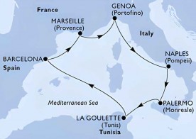 Crucero de 8 días desde Barcelona a bordo del MSC Splendida marzo 2026 MSC Cruceros