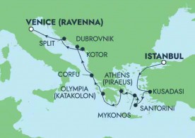 Crucero de 11 días desde Estambul (Turquía) a bordo del Norwegian Viva junio julio 2026 Norwegian Cruise Line