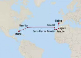 Crucero de 16 días desde Miami (EEUU) a bordo del Oceania Nautica marzo 2026 Oceania Cruises