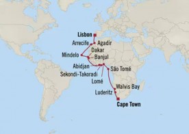 Crucero de 25 días desde Ciudad del Cabo (Sudáfrica) a bordo del Oceania Sirena marzo 2026 Oceania Cruises