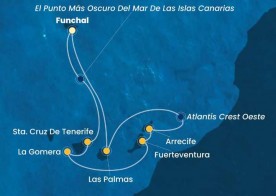Crucero de 8 días desde Funchal (Portugal) a bordo del Costa Fortuna marzo 2026 Costa Cruceros