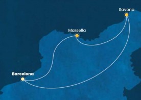 Crucero de 5 días desde Barcelona a bordo del Costa Fascinosa  marzo 2026 Costa Cruceros