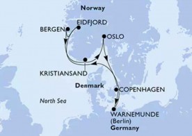 Crucero de 8 días desde Copenhague (Dinamarca) a bordo del MSC Magnifica 2026 MSC Cruceros