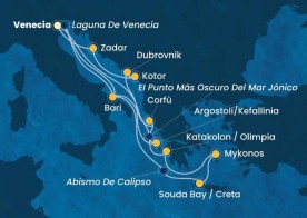 Crucero de 15 días desde Venecia (Italia) a bordo del Costa Deliziosa mayo 2026 Costa Cruceros
