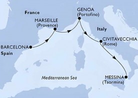 Crucero de 5 días desde Barcelona a bordo del MSC World Europa noviembre 2025 MSC Cruceros