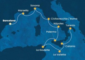 Crucero de 13 días desde Barcelona a bordo del Costa Fascinosa mayo 2026 Costa Cruceros