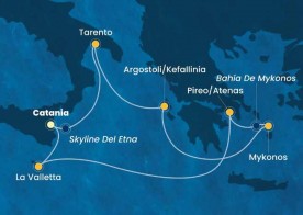 Crucero de 8 días desde Catania (Sicilia) a bordo del Costa Fascinosa 2026 Costa Cruceros