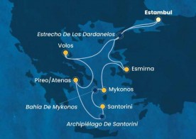 Crucero de 8 días desde Estambul (Turquía) a bordo del Costa Fortuna mayo 2026 Costa Cruceros