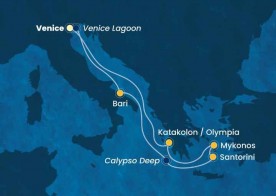 Crucero de 8 días desde Venecia (Italia) a bordo del Costa Deliziosa junio 2026 Costa Cruceros