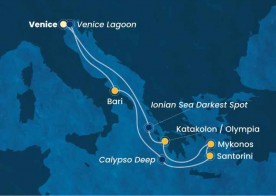 Crucero de 8 días desde Venecia (Italia) a bordo del Costa Deliziosa julio agosto 2026 Costa Cruceros