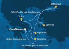 Crucero de 8 días desde Pireo (Atenas) a bordo del Costa Fortuna mayo 2026 Costa Cruceros