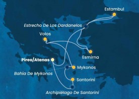 Crucero de 8 días desde Pireo (Atenas) a bordo del Costa Fortuna mayo 2026 Costa Cruceros